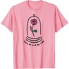 Amazon Essentials Boys’ Princess Belle Beauty and the Beast Quote T-Shirt, White, Small(Pink)