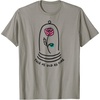 Amazon Essentials Boys’ Princess Belle Beauty and the Beast Quote T-Shirt, White, Small(Slate Grey)