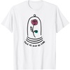 Amazon Essentials Boys’ Princess Belle Beauty and the Beast Quote T-Shirt, White, Small(White)