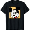 Amazon Essentials Disney Mickey Boxed Portrait T-Shirt(Black)