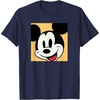 Amazon Essentials Disney Mickey Boxed Portrait T-Shirt(Navy Blue)