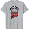 Amazon Essentials Men’s Nightmare Before Christmas Sally Portrait One Of A Kind T-Shirt, White Graphic Print, Small(Heather Grey)