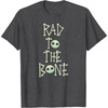 Amazon Essentials Nightmare Before Christmas Rad to the Bone T-Shirt(Dark Heather Grey)