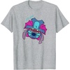 Amazon Essentials Stitch Halloween Bat Costume Let’s Hang T-Shirt(Heather Grey)