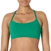 Amazon Essentials Women’s Active FormFlex Buttery Soft Light Support Y-Back Thin Strap Moisture Wicking Yoga Sports Bra(Emerald Green)