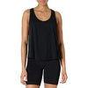 Amazon Essentials Women’s Active Soft Cotton Modal Yoga Workout Racerback Tank Top, Relaxed-Fit(Black)
