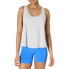 Amazon Essentials Women’s Active Soft Cotton Modal Yoga Workout Racerback Tank Top, Relaxed-Fit(Light Gray Heather)