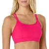 Amazon Essentials Women’s Active Total Train Medium Support Sports Bra with Strappy Back(Hot Pink)