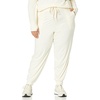 Amazon Essentials Women’s Brushed Tech Stretch Jogger Pant – Discontinued Colors(Off-white)