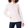 Amazon Essentials Women’s Classic-Fit Full-Zip Polar Soft Fleece Jacket, Outerwear Coat with Cuffs (Available in Plus Size)(Light Pink)