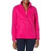 Amazon Essentials Women’s Classic-Fit Full-Zip Polar Soft Fleece Jacket, Outerwear Coat with Cuffs (Available in Plus Size)(Pink)