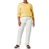 Amazon Essentials Women’s Fleece Crewneck Long Sleeve Pullover Sweatshirt (Available in Plus Size)(Dark Yellow)
