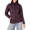 Amazon Essentials Women’s Lightweight Long-Sleeve Water-Resistant Packable Puffer Jacket (Available in Plus Size)(Burgundy)