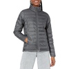 Amazon Essentials Women’s Lightweight Long-Sleeve Water-Resistant Packable Puffer Jacket (Available in Plus Size)(Charcoal Heather)