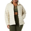 Amazon Essentials Women’s Lightweight Long-Sleeve Water-Resistant Packable Puffer Jacket (Available in Plus Size)(Off-white)