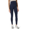 Amazon Essentials Women’s Maternity High-Rise Over the Belly Formflex Full Length Legging, Soft, Moisture Wicking(Navy)
