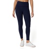 Amazon Essentials Women’s Power Sculpt High Rise 7/8 Workout Length Legging with 25″ Inseam(Navy)