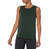 Amazon Essentials Women’s Soft Breathable Cotton Relaxed-Fit Yoga Tank Top for Sports Wear (Available in Plus Size)(Deep Green)