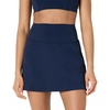 Amazon Essentials Women’s Tennis Skirt with Built-in Shorts(Navy)