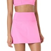 Amazon Essentials Women’s Tennis Skirt with Built-in Shorts(Pink)