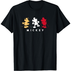 Amazon Essentials Men’s Disney Mickey Mouse Royal T-Shirt, Blue, Small(Black)