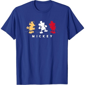 Amazon Essentials Men’s Disney Mickey Mouse Royal T-Shirt, Blue, Small(Royal Blue)