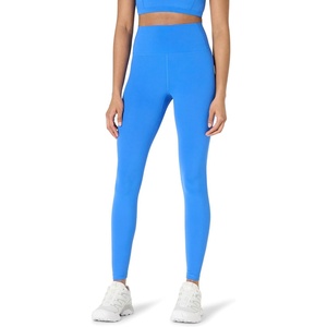 Amazon Essentials Women’s Active FormFlex Buttery Soft High Waist Yoga Workout Leggings(Blue)