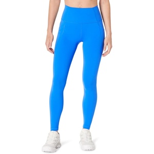 Amazon Essentials Women’s Active FormFlex Buttery Soft High Waist Yoga Workout Leggings(Ocean Blue)