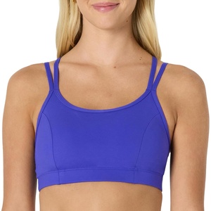 Amazon Essentials Women’s Active Total Train Medium Support Sports Bra with Strappy Back(Royal Blue)