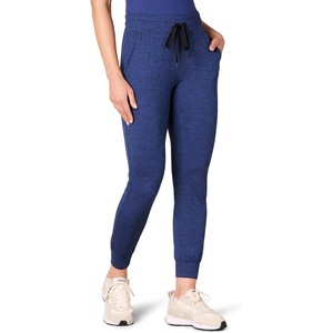 Amazon Essentials Women’s Brushed Tech Stretch Jogger Pant – Discontinued Colors(Navy Space Dye)