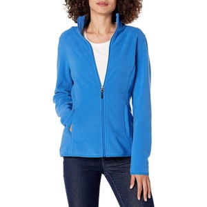 Amazon Essentials Women’s Classic-Fit Full-Zip Polar Soft Fleece Jacket, Outerwear Coat with Cuffs (Available in Plus Size)(Royal Blue)