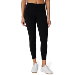 Amazon Essentials Women’s Formflex High Rise Buttery Soft 7/8 Length Yoga Legging with 25″ Inseam(Black)