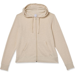 Amazon Essentials Women’s Midweight Fleece Full-Zip Hoodie with Drawstring (Available in Plus Size)(Oatmeal Heather)