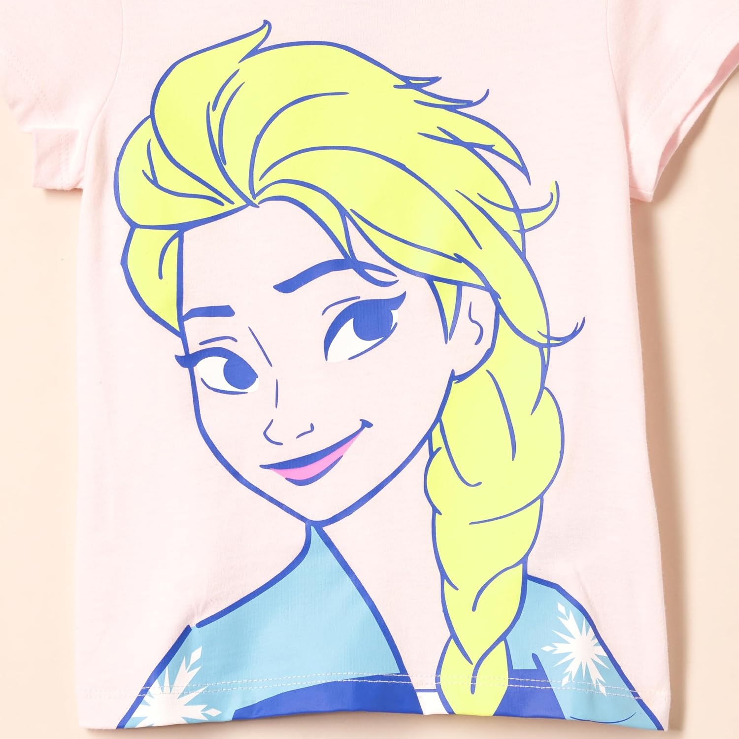 image:imageAmazon Essentials Disney Marvel Star Wars Frozen Princess Girls and Toddlers ShortSleeve TShirts ClothingFrozen 2 Elsa
