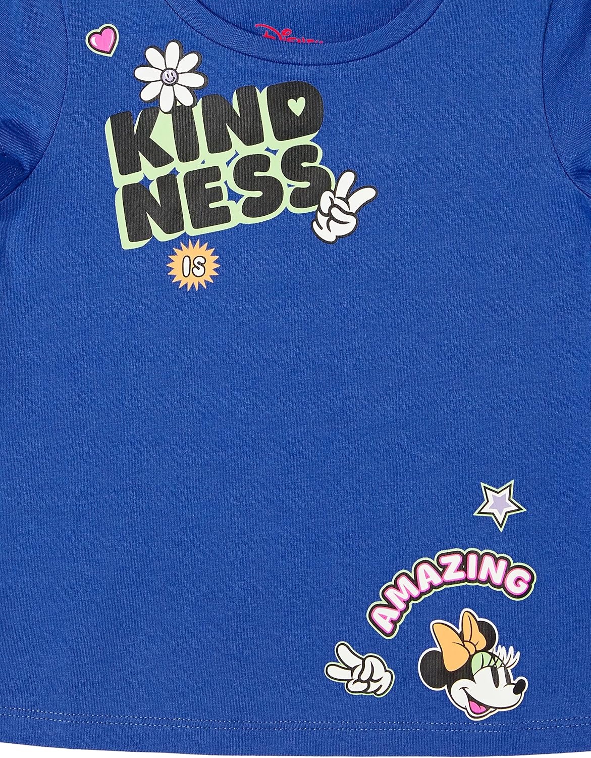 image:imageAmazon Essentials Disney Marvel Star Wars Frozen Princess Girls and Toddlers ShortSleeve TShirts ClothingMinnie Kindness