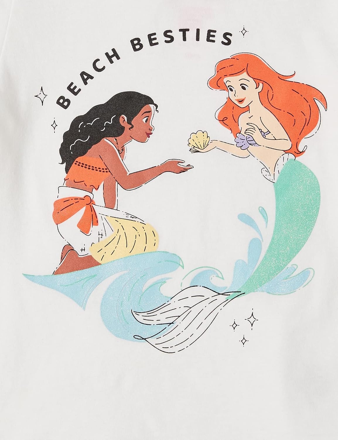 image:imageSpotted Zebra Girls Disney Star Wars Marvel Frozen Princess ShortSleeve TShirts 4Pack Princess Besties Small