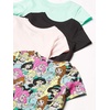 Amazon Essentials Disney | Marvel | Star Wars | Frozen | Princess Girls and Toddlers’ Short-Sleeve T-Shirts Clothing(Black/Green/Pink/Princess Power)