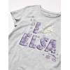 Amazon Essentials Disney | Marvel | Star Wars | Frozen | Princess Girls and Toddlers’ Short-Sleeve T-Shirts Clothing(Blue/Grey/White/Frozen Elsa & Olaf)
