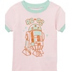 Amazon Essentials Disney | Marvel | Star Wars | Princess Girls and Toddlers’ Snug-Fit Cotton Pajamas Set, Pack of 3(3-piece Star Wars Pink R2-d2 Set)