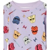 Amazon Essentials Disney | Marvel | Star Wars | Princess Girls and Toddlers’ Snug-Fit Cotton Pajamas Set, Pack of 3(3-piece Star Wars Purple Rule the Galaxy Set)