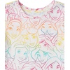 Spotted Zebra Girl’s Disney Star Wars Marvel Frozen Princess Short-Sleeve T-Shirts, 4-Pack Princess Besties, Small