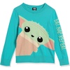 Amazon Essentials Disney | Marvel | Star Wars | Frozen | Princess Girls and Toddlers’ Pullover Knit Sweater(Star Wars Child)
