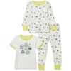 Amazon Essentials Disney | Marvel | Star Wars | Princess Girls and Toddlers’ Snug-Fit Cotton Pajamas Set, Pack of 3(3-piece Star Wars Rebel Friends Set)