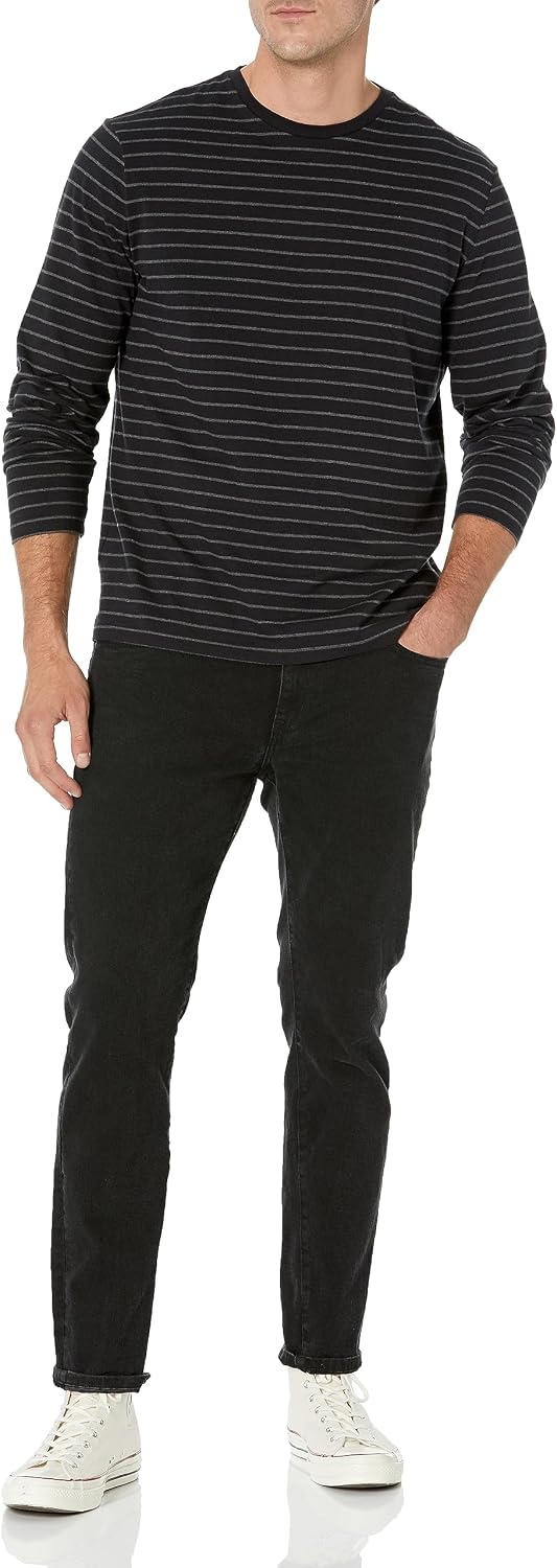 image:imageAmazon Essentials Mens SlimFit LongSleeve TShirt Discontinued Colors