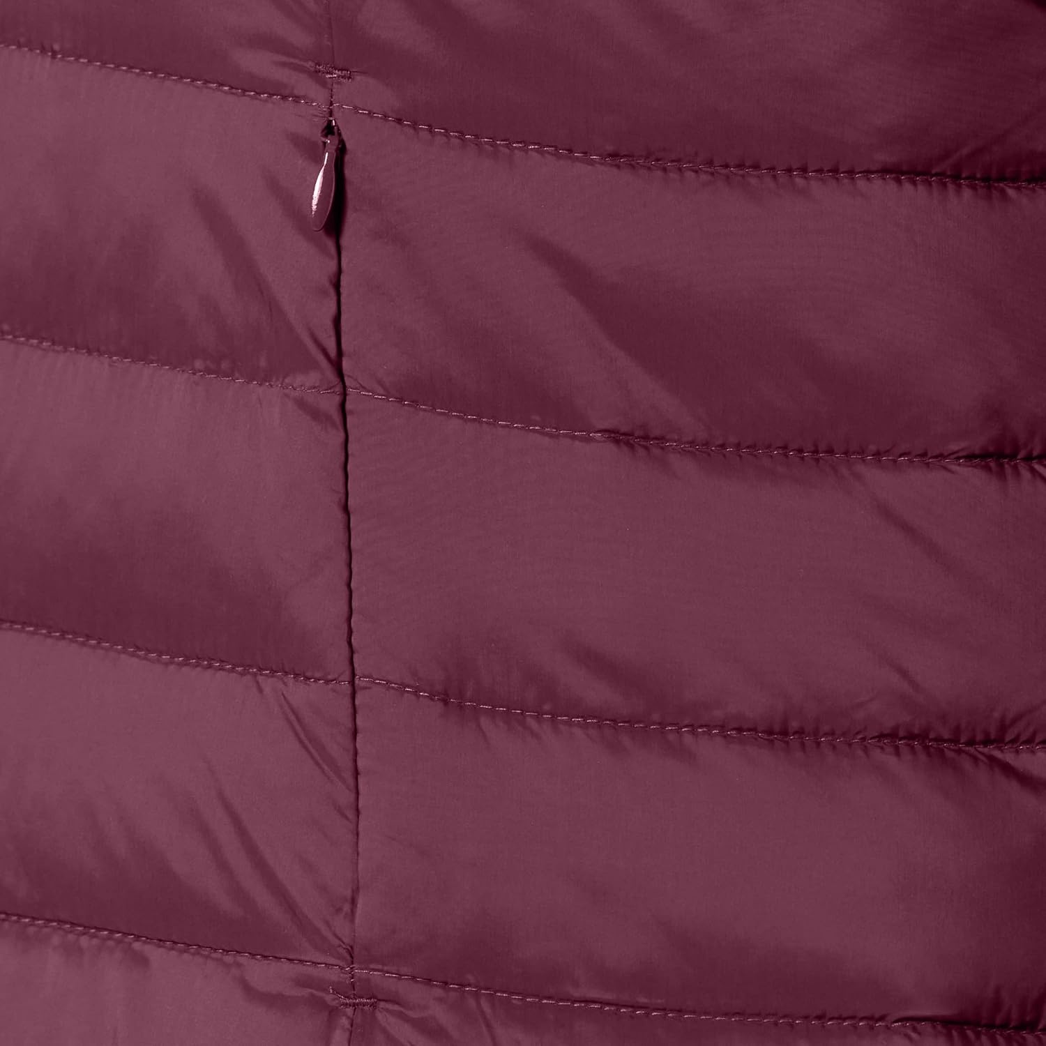 image:imageAmazon Essentials Womens Lightweight WaterResistant Packable Puffer VestBurgundy