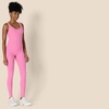Amazon Essentials Women’s Active Formflex Buttery Soft One Piece Full Length Workout Jumpsuit with Built-In Bra(Pink)