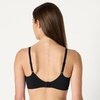 Amazon Essentials Women’s Cotton Blend Jersey Support Nursing Bra(Black / White)