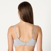 Amazon Essentials Women’s Cotton Blend Jersey Support Nursing Bra(Grey Heather / White)