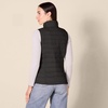 Amazon Essentials Women’s Lightweight Water-Resistant Packable Puffer Vest(Black)