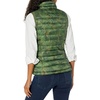 Amazon Essentials Women’s Lightweight Water-Resistant Packable Puffer Vest(Green Camo)